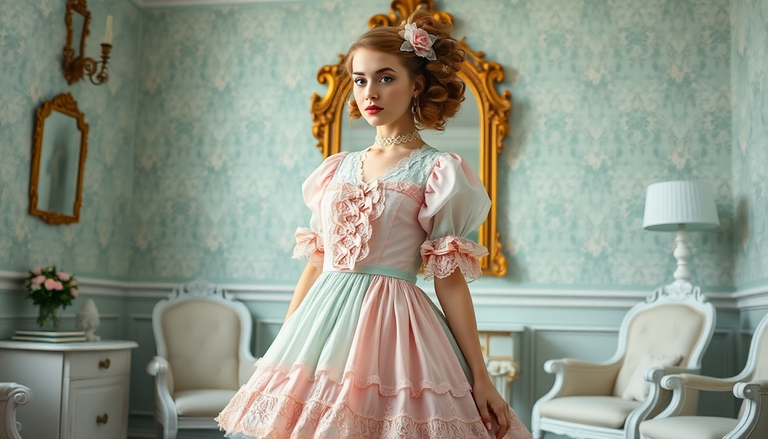 The Art of Matching Colors and Patterns in Lolita Fashion