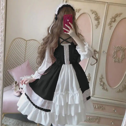 Japanese Lolita Dress - Alice In Wondeland Style - Anilovers