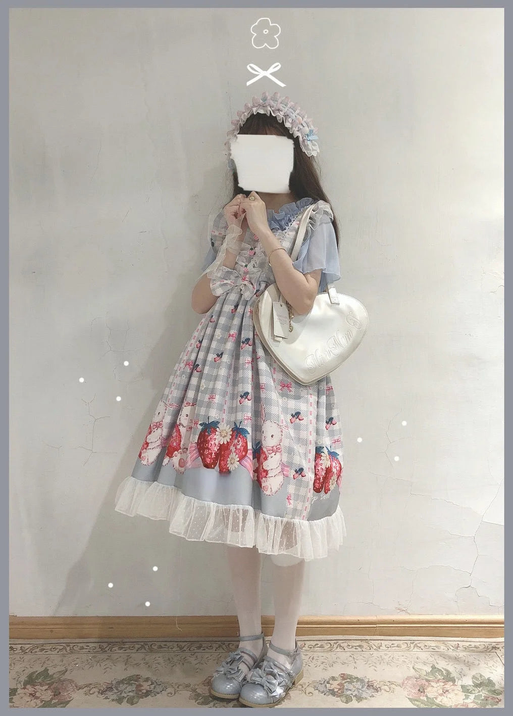 Japanese Lolita Strawberry Dress - Anilovers