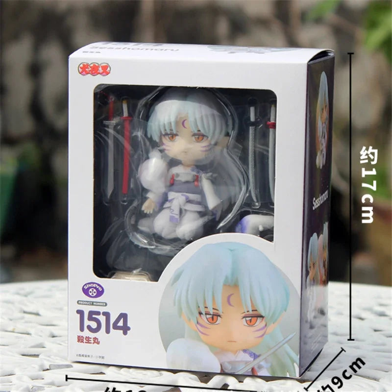 Inuyasha X Shinshoumaru Q Version Action Figure 10cm - Anilovers