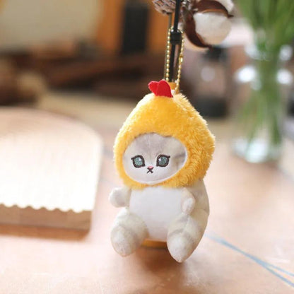 Super Kawaii Cat Plushie Keychains - Anilovers