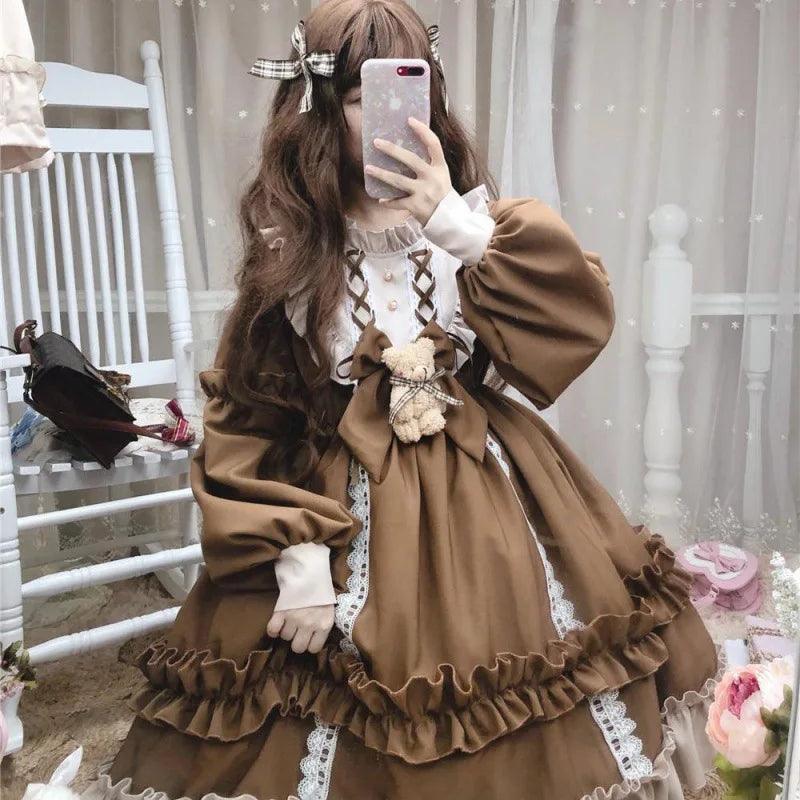 Japanese Lolita Dress - Kuma Style - Anilovers