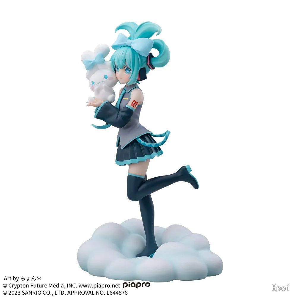 Hatsune Miku X Cinnamoroll Figure 17CM - Anilovers