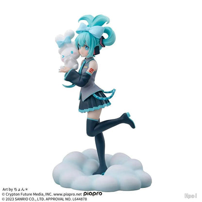 Hatsune Miku X Cinnamoroll Figure 17CM - Anilovers