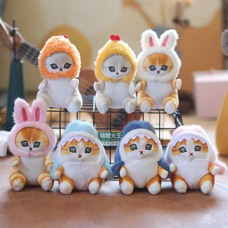 Super Kawaii Cat Plushie Keychains - Anilovers