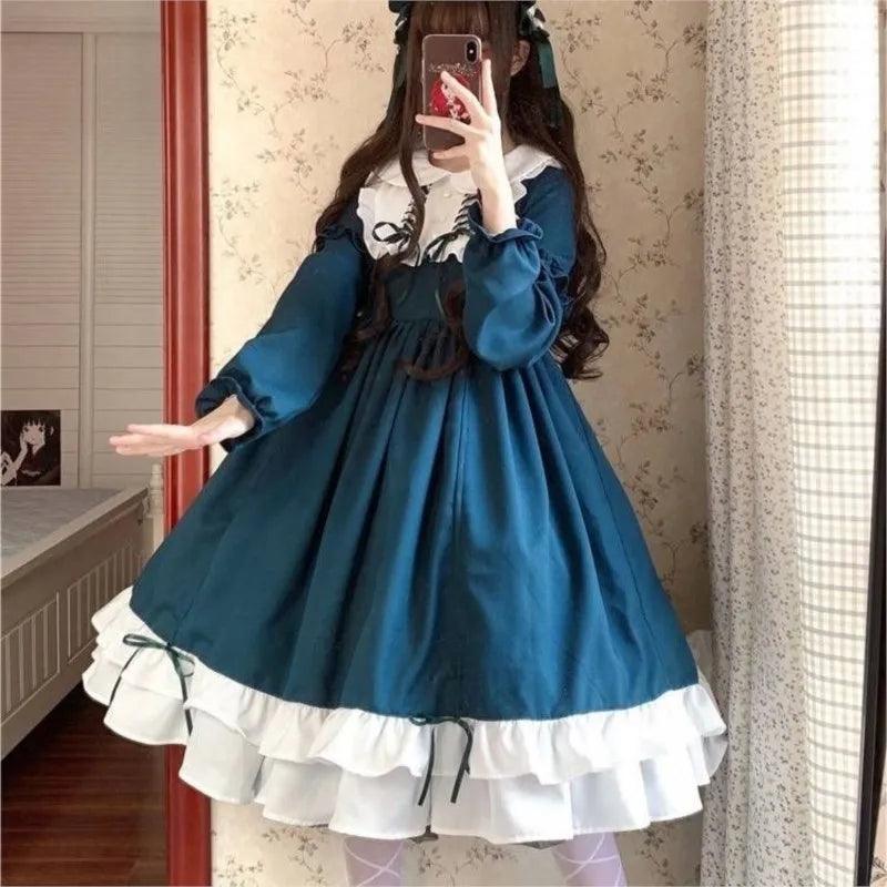 Japanese Lolita OP Dress - Harajuku style - Anilovers