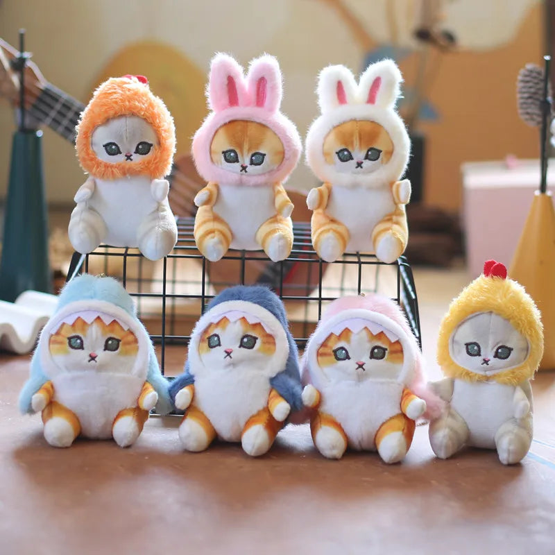 Super Kawaii Cat Plushie Keychains - Anilovers