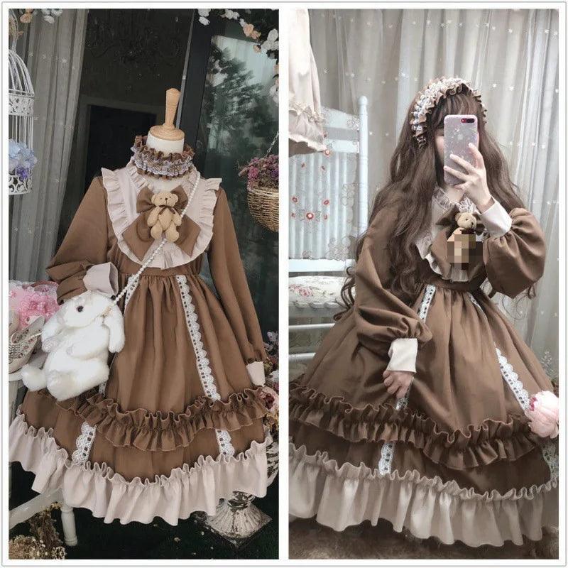 Japanese Lolita Dress - Kuma Style - Anilovers