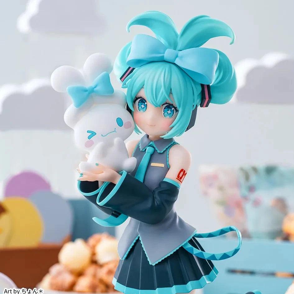 Hatsune Miku X Cinnamoroll Figure 17CM - Anilovers