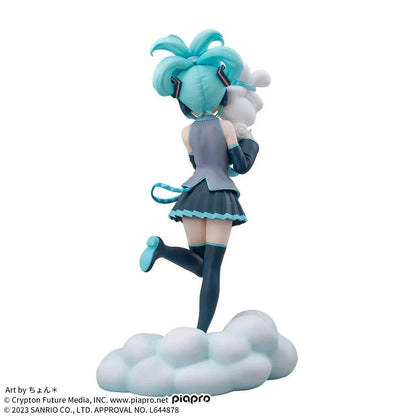 Hatsune Miku X Cinnamoroll Figure 17CM - Anilovers