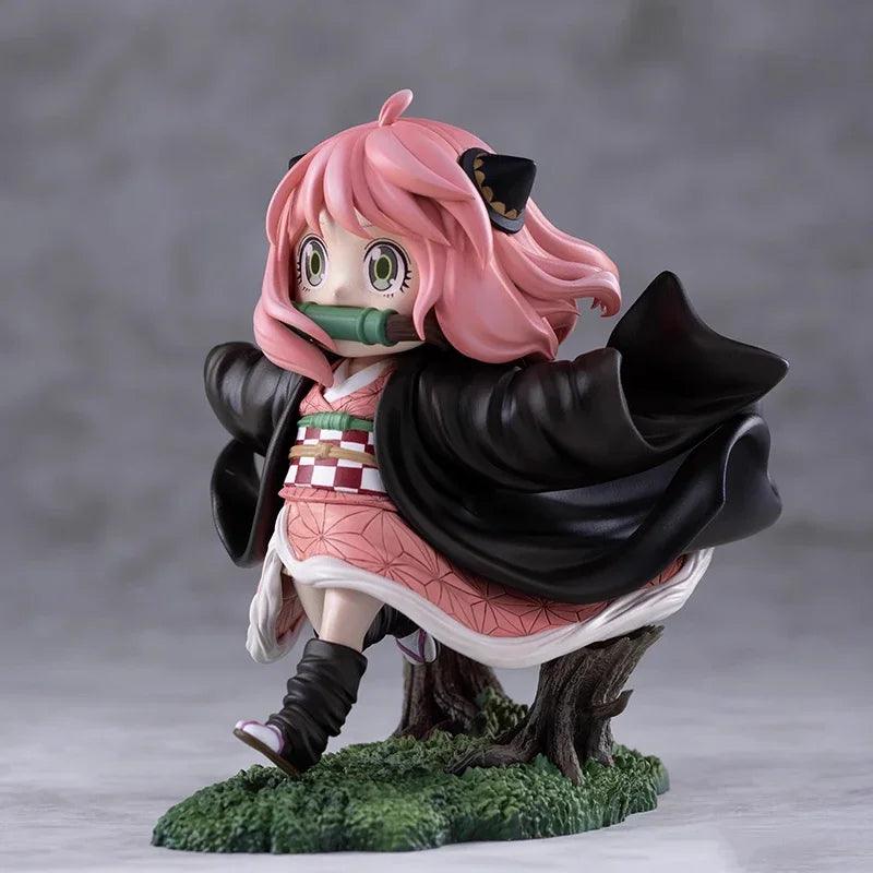 SPY×FAMILY x Demon Slayer Anya Nezuko 12cm Figurine - Anilovers