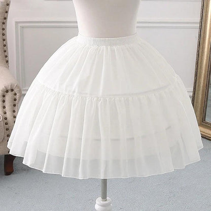 Adjustable Petticoat (Black or White) - Anilovers