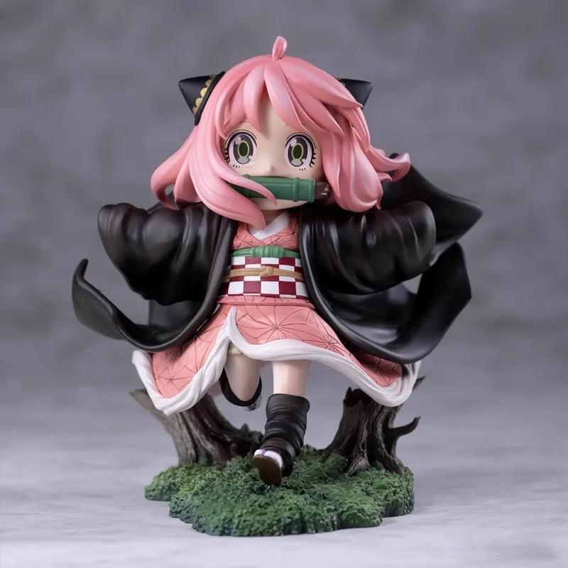 SPY×FAMILY x Demon Slayer Anya Nezuko 12cm Figurine - Anilovers