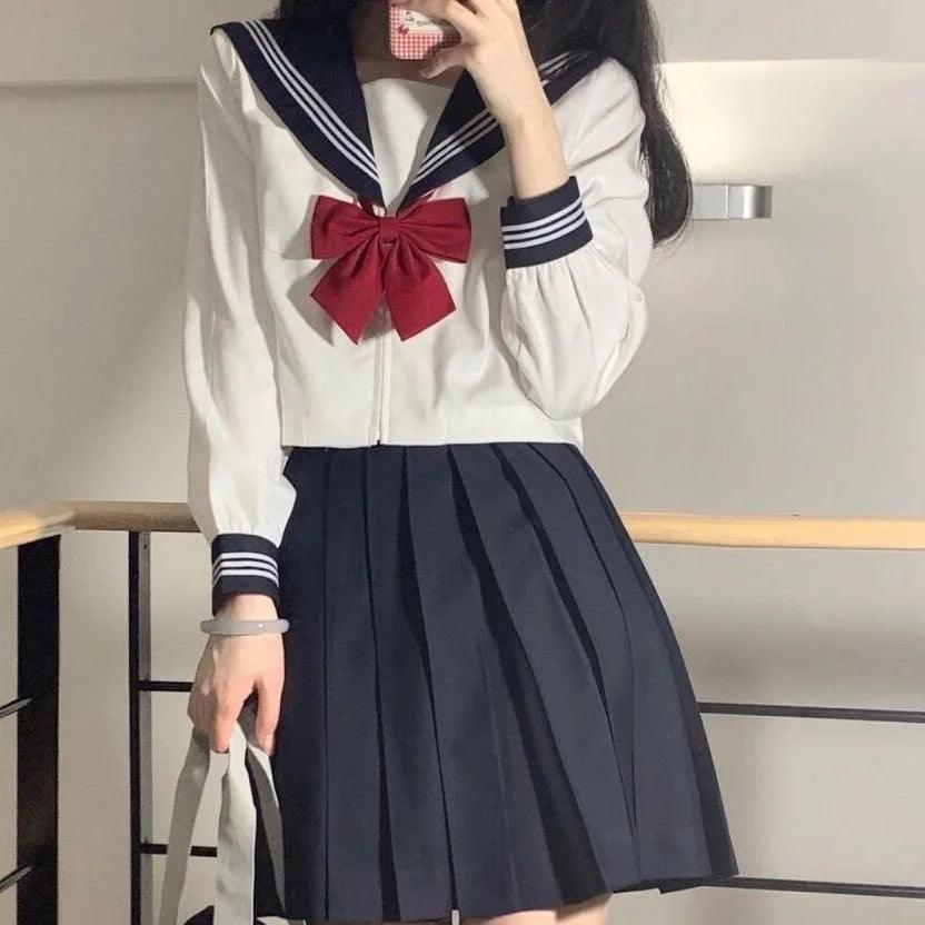 Japanese School Sailor Uniform - Anilovers