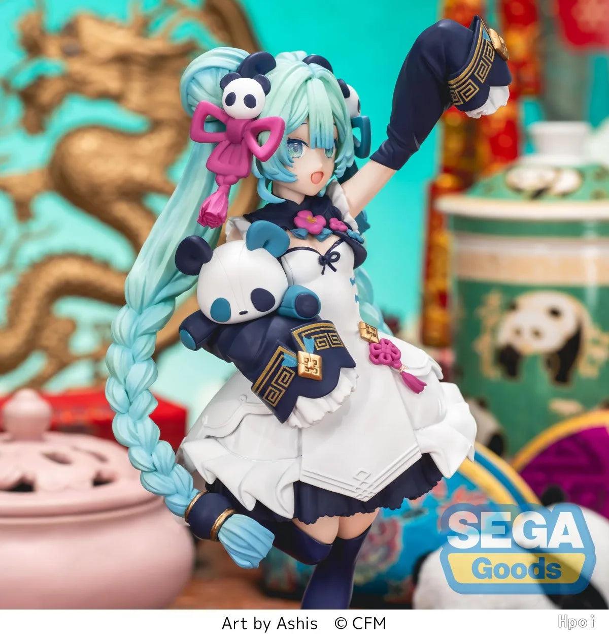 Hatsune Miku Figure National Style Fashion Panda - Anilovers