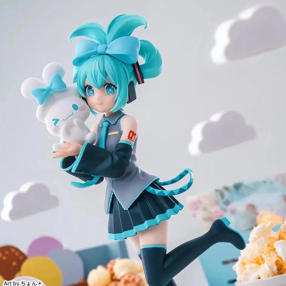 Hatsune Miku X Cinnamoroll Figure 17CM - Anilovers