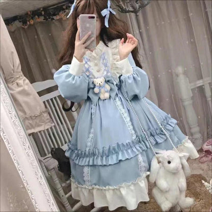 Japanese Lolita Dress - Kuma Style - Anilovers