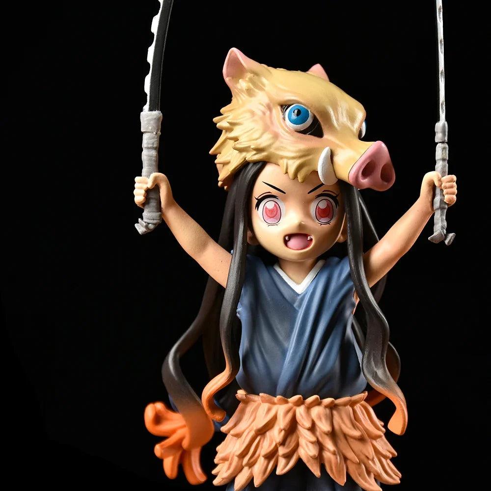 Demon Slayer Pig's Head Kamado Nezuko Figurine 19CM - Anilovers