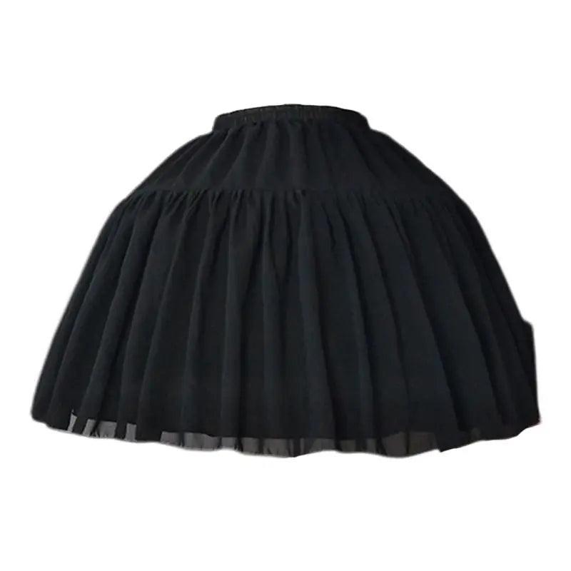 Adjustable Petticoat (Black or White) - Anilovers