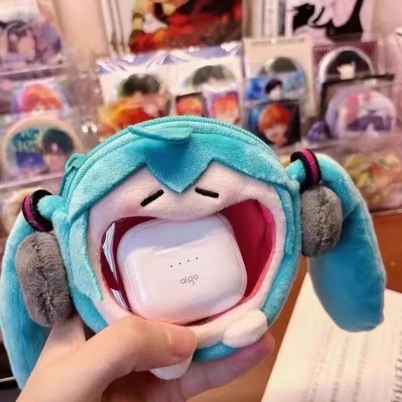 Hatsune Miku Backpack Plush Big Mouth Shoulder Bag - Anilovers