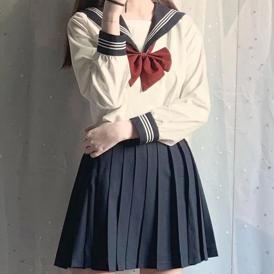 Japanese School Sailor Uniform - Anilovers