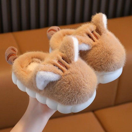 Kawaii Kitten Themed Cotton Slippers 🐾 - Anilovers